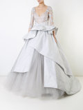 longsleeved ball gown