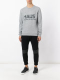 logo print sweatshirt 