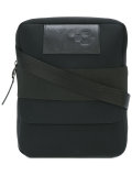 logo patch messenger bag