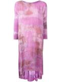 tie-dye print dress