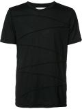 ribbed detailing T-shirt