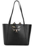 mini feline shopper tote
