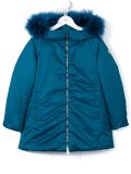 hooded rain coat