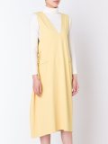 V-neck sleeveless dress