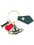 logo plaque keyring