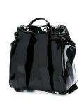 logo embossed backpack