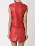 leather top