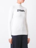 'zero'印花T恤
