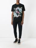 tiger print T-shirt