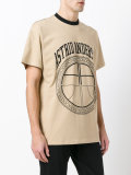classic contrasting neckline T-shirt