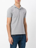 logo embroidered polo shirt