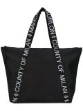 logo print tote