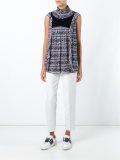 floral print ruffled top