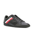stripe panel lace-up sneakers