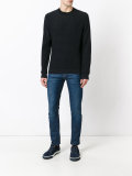 ribbed detail jumper 