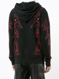 MARCELO BURLON COUNTY OF MILAN CMBB007S170682771020 Black/red ??? Artificial->Acetate