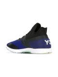 elasticated lace-up sneakers