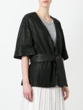 belted kimono