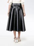 Flared Midi Skirt