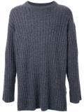 big ribbed jumper