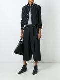 cropped wide leg trousers