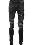 distressed skinny jeans