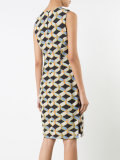 printed sleeveless dress