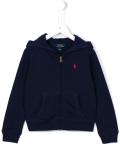 zipped hoodie
