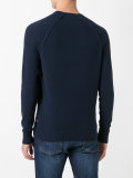 ribbed trim sweatshirt 