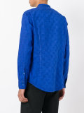 band collar shirt 
