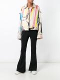 abstract print jacket