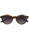 tortoiseshell round sunglasses