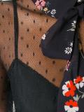 collar detail midi dress