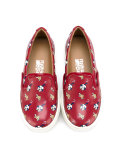 dog print slip-on sneakers 