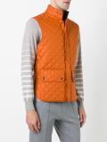 quilted gilet 