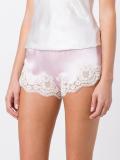 lace trim French knickers