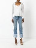 V-neck tassel jumper 