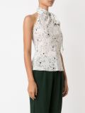 floral print blouse