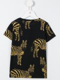 zebra print T-shirt