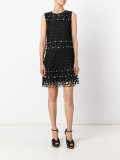 net detail dress