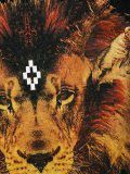 lion print vest