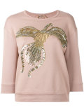 sequin embellished sweatshirt