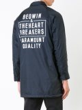 back logo raincoat