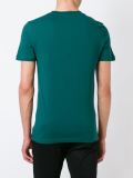 stripe logo print T-shirt