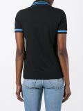 zip collar polo shirt 