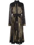 belted shirt dress