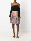 floral print skirt 