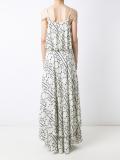 printed maxi dress