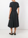 tweed wrap dress