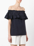 ruffled blouse 